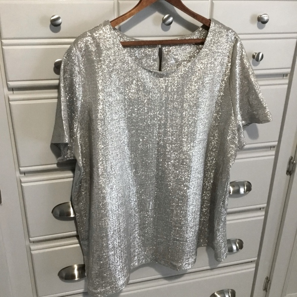 Jessica London Shimmer Shirt